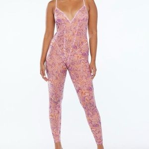 Sexy SAVAGE FENTY one piece crotchless play suit — NWT